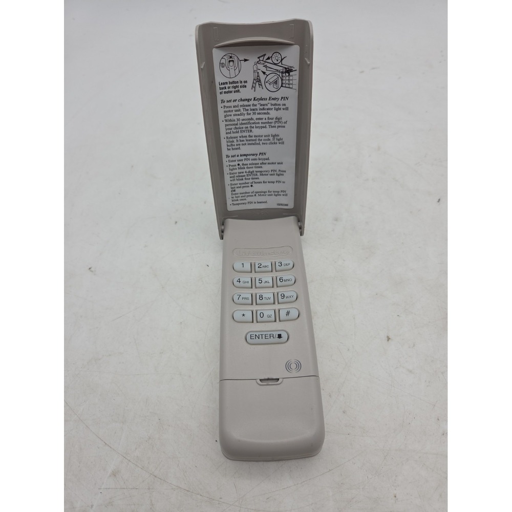 377LM OEM Liftmaster Garage Door Wireless Entry Keypad - TESTED WORKING